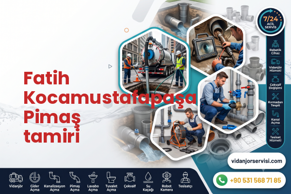 Fatih Kocamustafapaşa Pimaş tamiri
