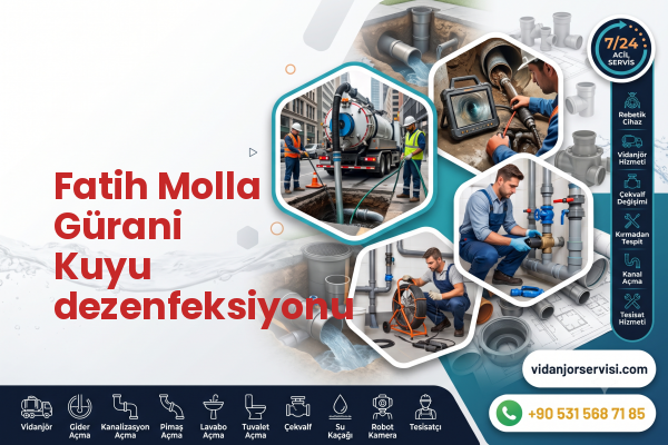 Fatih Molla Gürani Kuyu dezenfeksiyonu