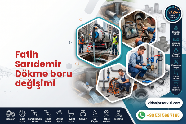 Fatih Sarıdemir Dökme boru değişimi