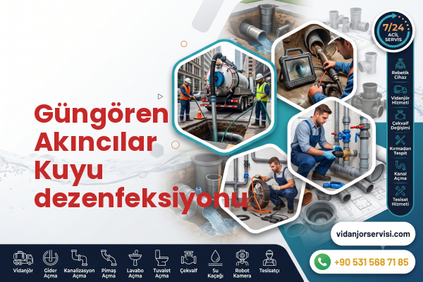 Güngören Akıncılar Kuyu dezenfeksiyonu