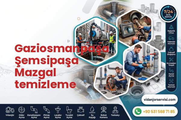 Gaziosmanpaşa Şemsipaşa Mazgal temizleme
