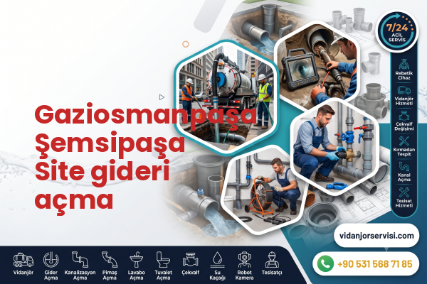 Gaziosmanpaşa Şemsipaşa Site gideri açma