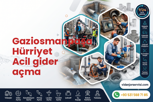Gaziosmanpaşa Hürriyet Acil gider açma