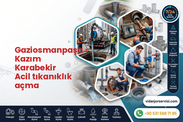 Gaziosmanpaşa Kazım Karabekir Acil tıkanıklık açma