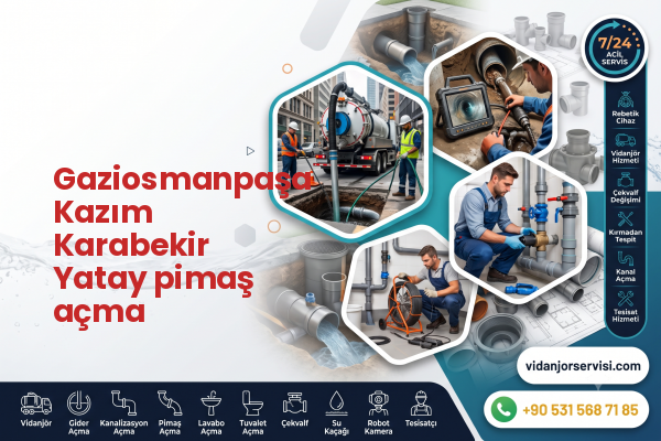 Gaziosmanpaşa Kazım Karabekir Yatay pimaş açma
