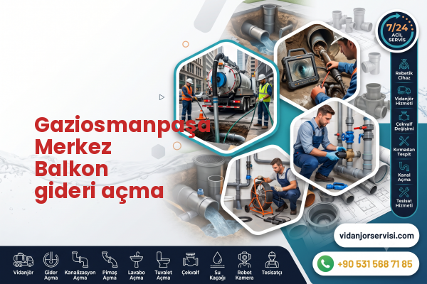 Gaziosmanpaşa Merkez Balkon gideri açma
