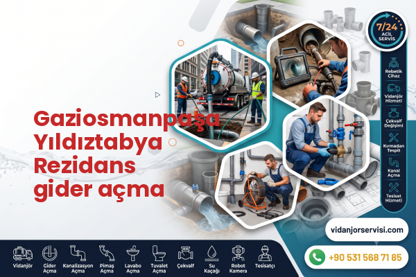 Gaziosmanpaşa Yıldıztabya Rezidans gider açma