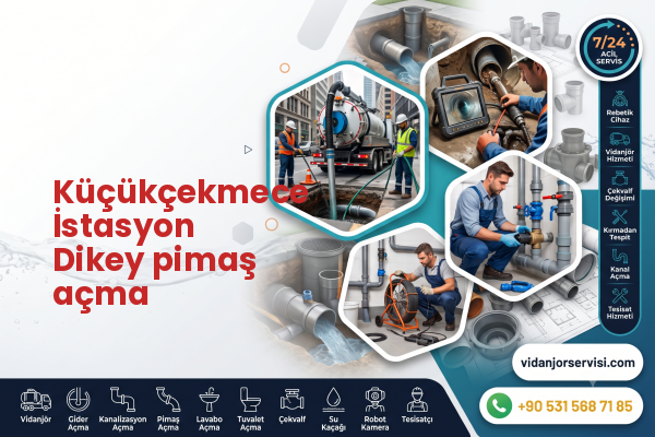 Küçükçekmece İstasyon Dikey pimaş açma