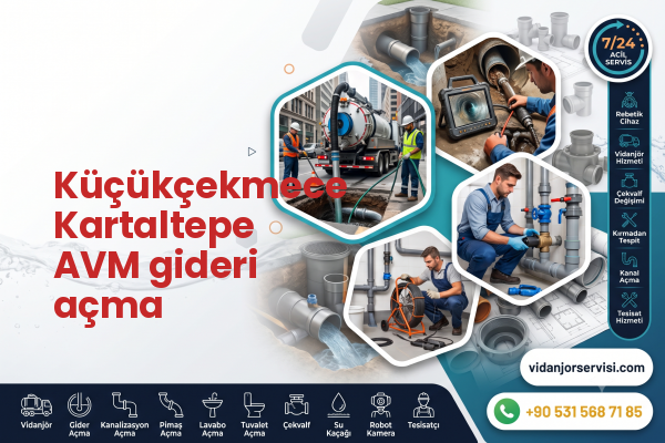Küçükçekmece Kartaltepe AVM gideri açma