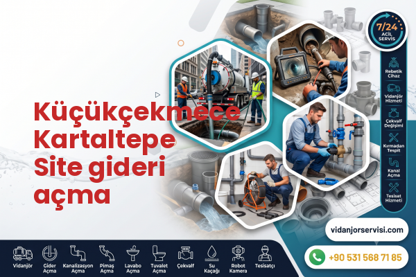 Küçükçekmece Kartaltepe Site gideri açma