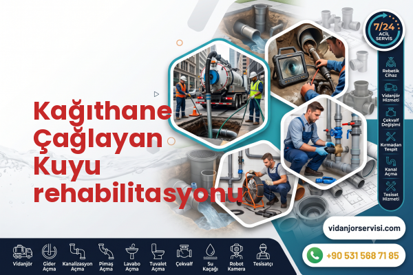 Kağıthane Çağlayan Kuyu rehabilitasyonu