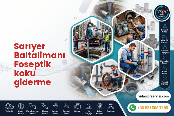 Sarıyer Baltalimanı Foseptik koku giderme