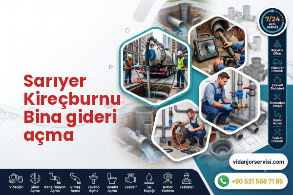 Sarıyer Kireçburnu Bina gideri açma