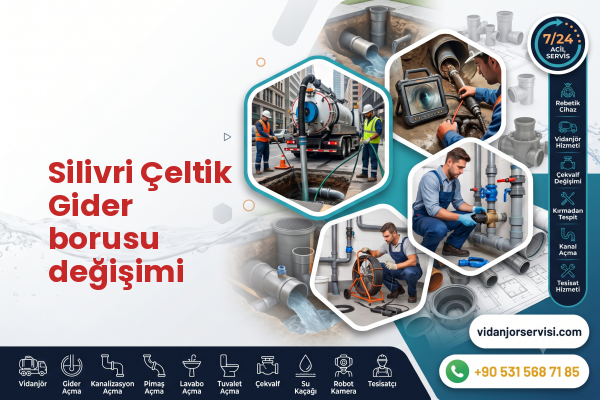 Silivri Çeltik Gider borusu değişimi