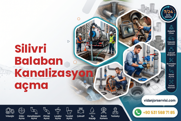 Silivri Balaban Kanalizasyon açma