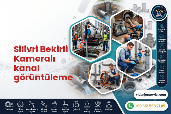 Silivri Bekirli Kameralı kanal görüntüleme