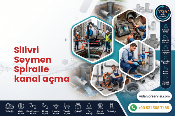 Silivri Seymen Spiralle kanal açma