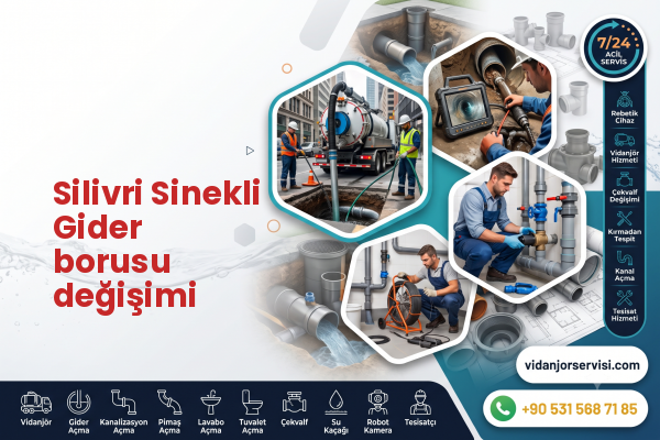 Silivri Sinekli Gider borusu değişimi