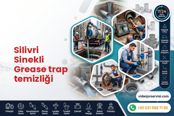 Silivri Sinekli Grease trap temizliği