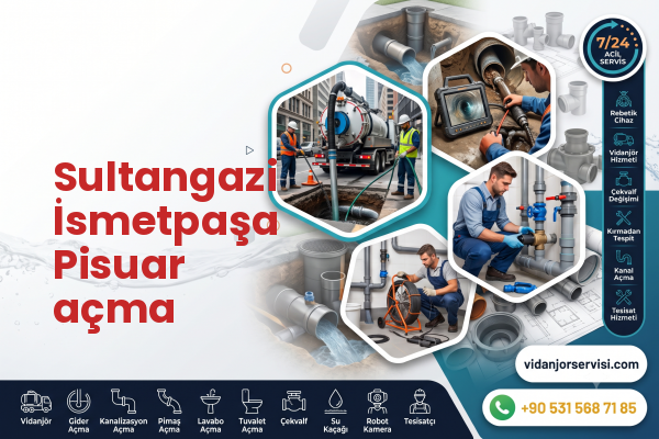 Sultangazi İsmetpaşa Pisuar açma