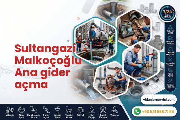 Sultangazi Malkoçoğlu Ana gider açma