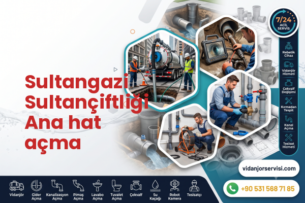 Sultangazi Sultançiftliği Ana hat açma