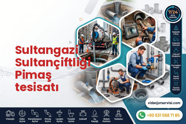 Sultangazi Sultançiftliği Pimaş tesisatı
