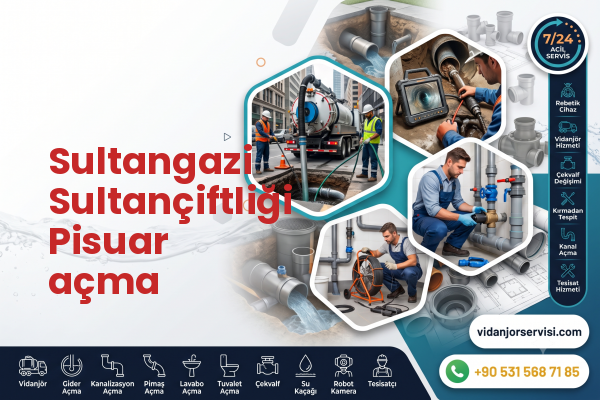 Sultangazi Sultançiftliği Pisuar açma