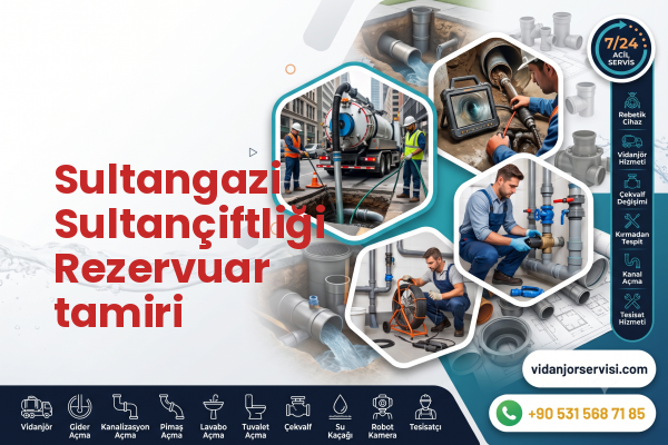 Sultangazi Sultançiftliği Rezervuar tamiri
