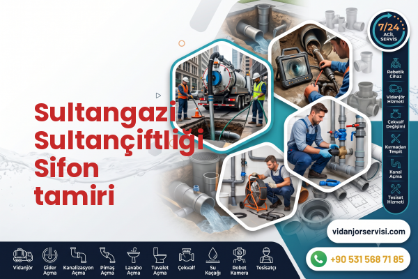 Sultangazi Sultançiftliği Sifon tamiri