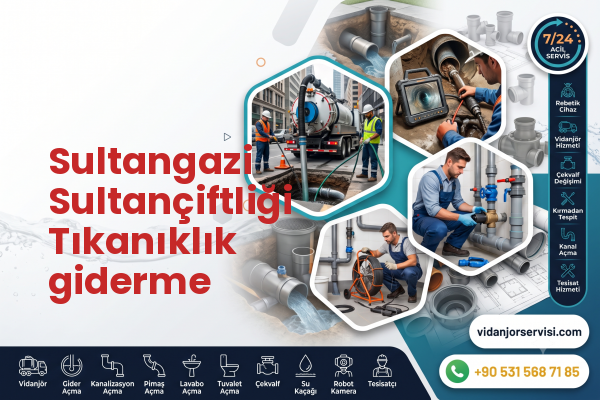 Sultangazi Sultançiftliği Tıkanıklık giderme