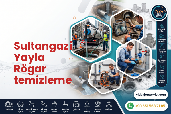 Sultangazi Yayla Rögar temizleme