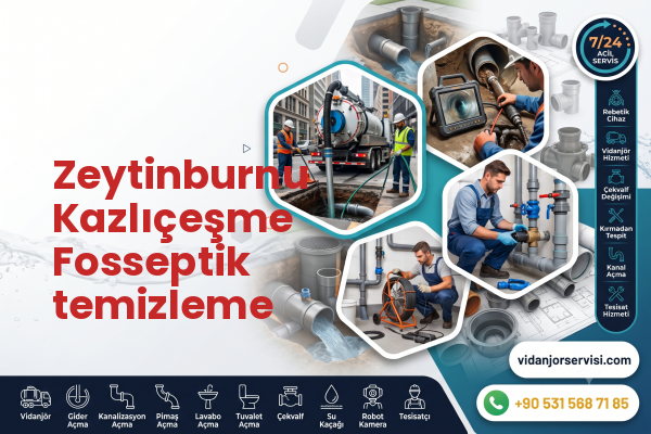 Zeytinburnu Kazlıçeşme Fosseptik temizleme